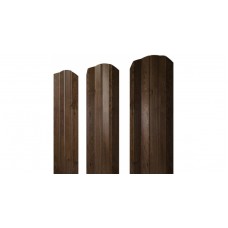 Штакетник М-образный А фигурный 0,45 Print-Double Antique Wood