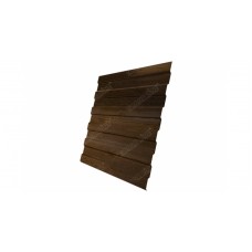 Профнастил С8А 0,45 Print Twincolor Antique Wood