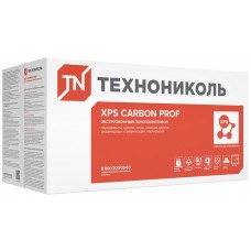 Утеплитель - экструзионный пенополистирол ТЕХНОНИКОЛЬ CARBON (КАРБОН) PROF 300 RF 50 мм