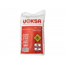 Антигололедный реагент UOKSA Актив 20 кг (до -30°С)